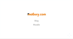 Desktop Screenshot of bbpress.matbury.com