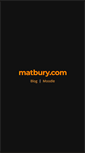 Mobile Screenshot of matbury.com